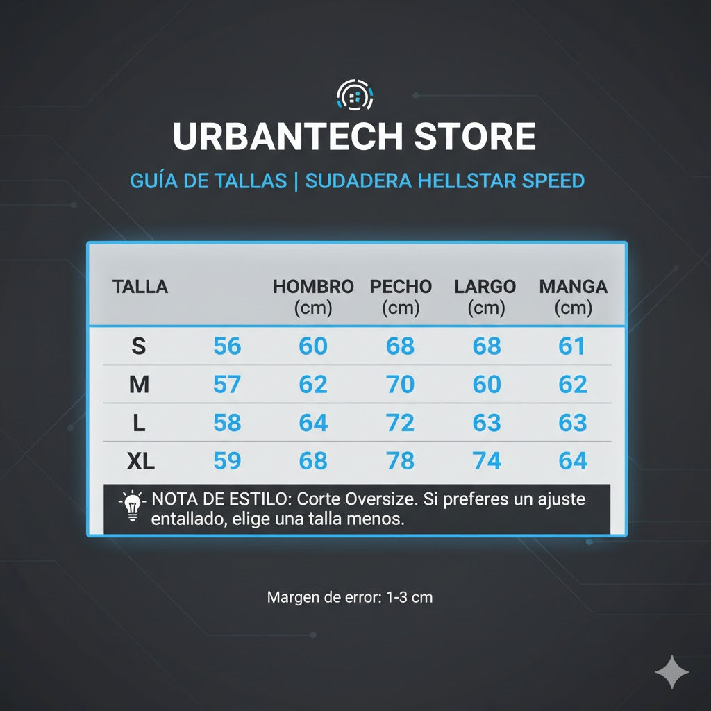 Sudadera Hellstar Uniform Black FW23